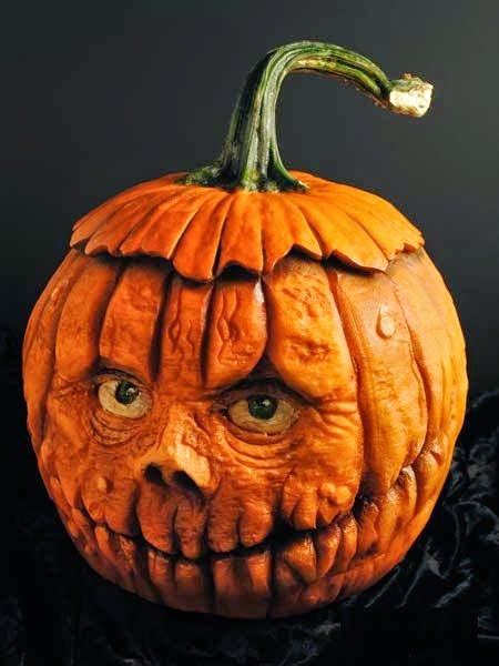 Monster Faced Pumpkin Illusion | Genius Puzzles