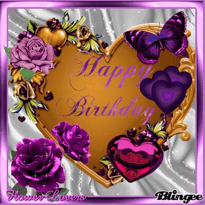 Happy Birthday Beautiful Purple Roses - bmp-guide