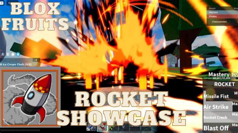 BLOX FRUITS ROCKET SHOWCASE - YouTube