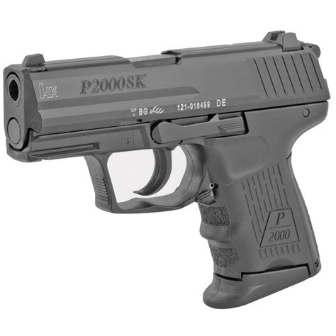 HK 81000059 P2000SK V3 SA/DA 40 S&W 3.26" 9+1 (2) Black Steel Slide ...