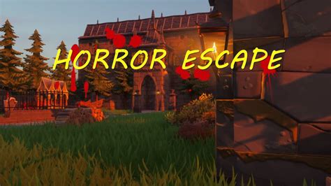 HORROR ESCAPE [ rbyshadowz ] – Fortnite Creative Map Code