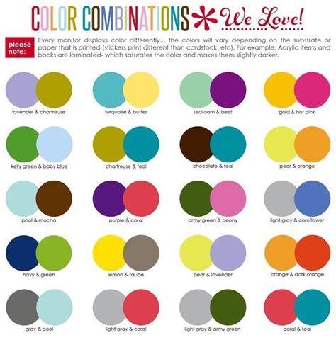 best colour combinations - Google Search | カラーコンボ, 色彩理論, 色見本