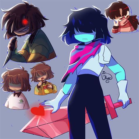 Deltarune Kris | Undertale cute, Undertale art, Character art