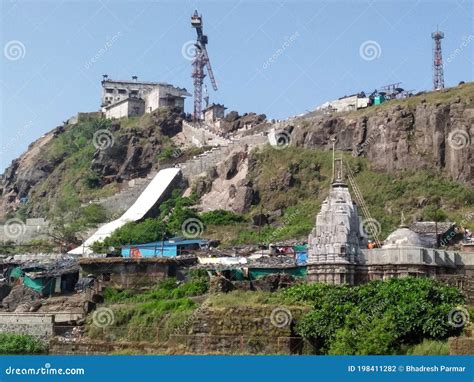 Pavagadh hill station stock photo. Image of landmark - 198411282