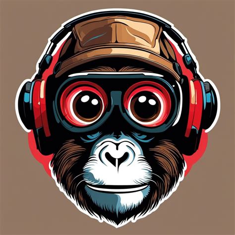 Monkey T-Shirt Design - AI Generated Artwork - NightCafe Creator