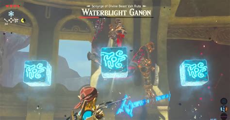 Waterblight Ganon boss fight strategy and how to get Mipha’s Grace in Zelda