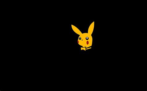 Pikachu playboy magazine bunny ears HD wallpaper | Pxfuel