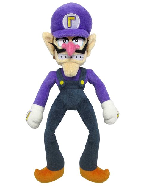 Buy Sanei Super Mario All Star Collection 12.5" Waluigi Plush, Small ...