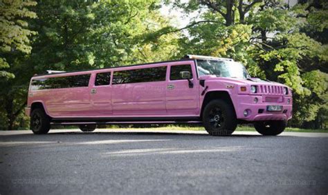 Rent Pink Hummer H2 Limo - Bravo Limo Services