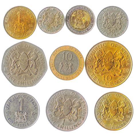 Amazon.com: 10 East African Kenyan Coins from Kenya Old Collectible ...