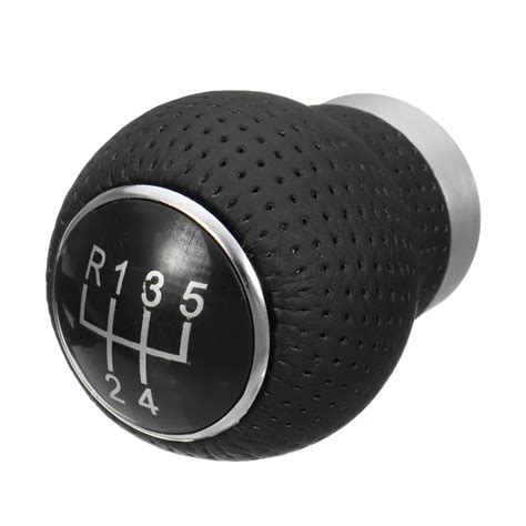 New 5 Speed Universal Aluminum Manual Car Gear Shift Knob Shifter Lever ...