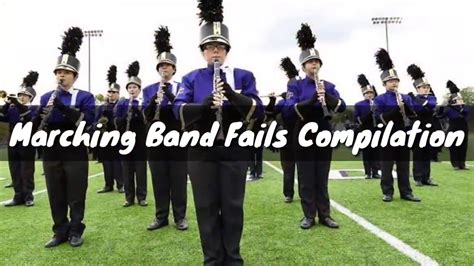 Marching Band Fails Compilation - YouTube