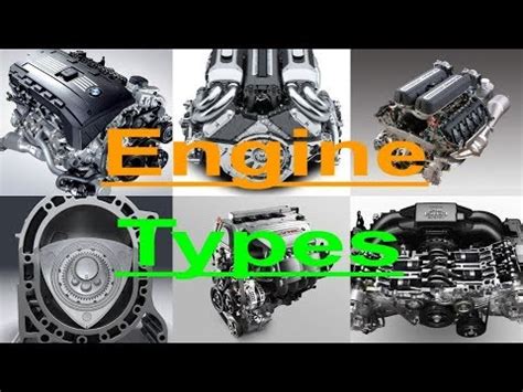 Different Types of Engines Used in Cars - YouTube