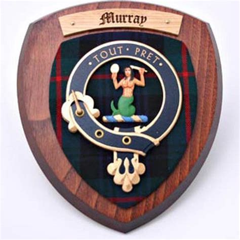 Murray Clan Crest Plaque – Tartan Shop