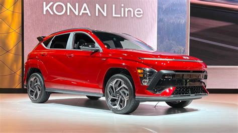 2024 Hyundai Kona Debuts For America In Electric, Limited, And N Line Trim