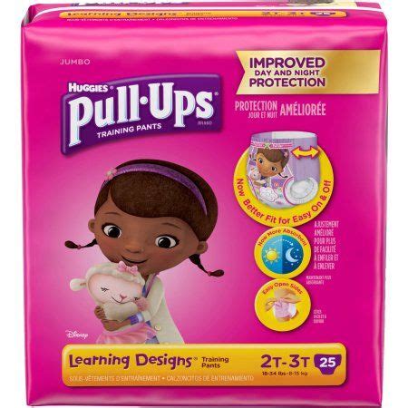 Pull-Ups Learning Designs Training Pants for Girls, Jumbo Pack, (Choose ...