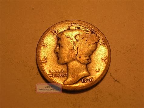 1926 S Mercury Dime (scarcer & Attractive)