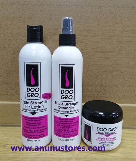 Doo Gro Triple Strength Growth Hair Products