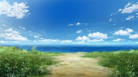 Grisaia no Kajitsu Wallpaper: Path to the Ocean