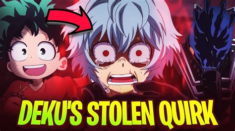 Shigaraki’s quirk was STOLEN from Deku! My Hero Academia / Boku no Hero ...