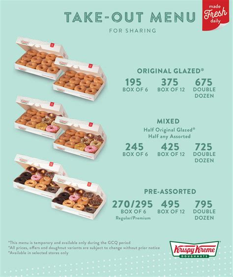 Krispy Kreme Menu Prices Philippines 2024 [Updated] — All About ...