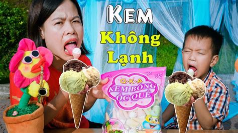 Trò Chơi Ăn Kem Không Lạnh – Ăn Kem Bông Ốc Quế BonBon TV Đồ Chơi Trẻ ...