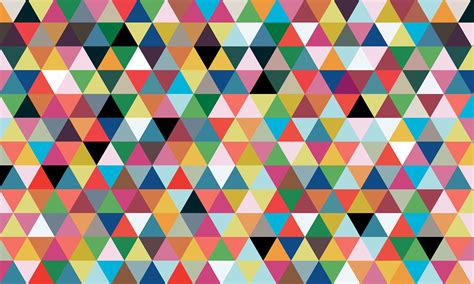 Triangle Geometric Pattern Wallpaper