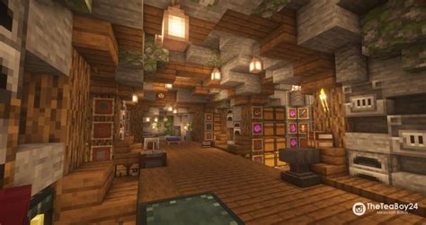 Minecraft Cave Storage Room | Minecraft houses, Minecraft house plans ...