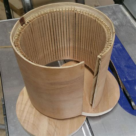 Bending Wood to Create Radius Corners for Rounded Boxes