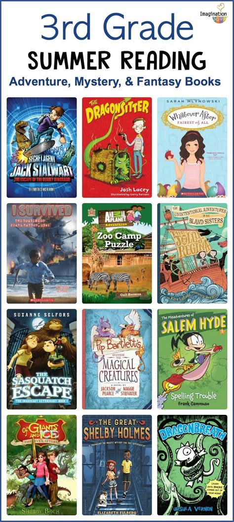 50 Best 3rd Grade Books for Summer Reading (Age 8) | 3rd grade reading ...