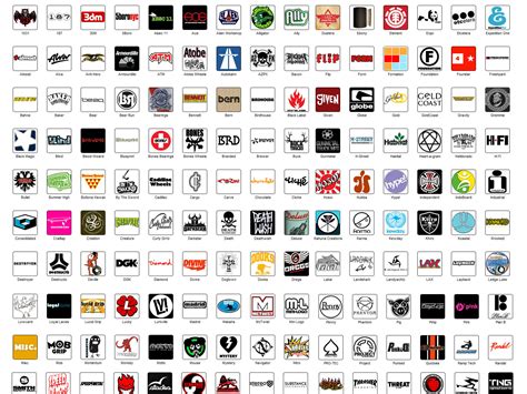 Skateboarding brands - list of skateboard brands