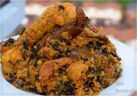 Egusi Soup - Efo Elegusi - Sisi Jemimah