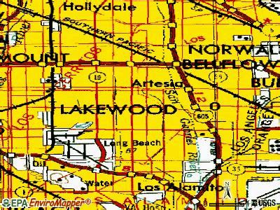 Lakewood California Map | secretmuseum