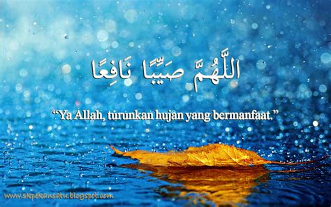 Doa yang Dibaca Rasulullah Ketika Hujan Turun