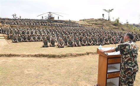 CoAS General Thapa Inspected Field Training Exercise | New Spotlight ...