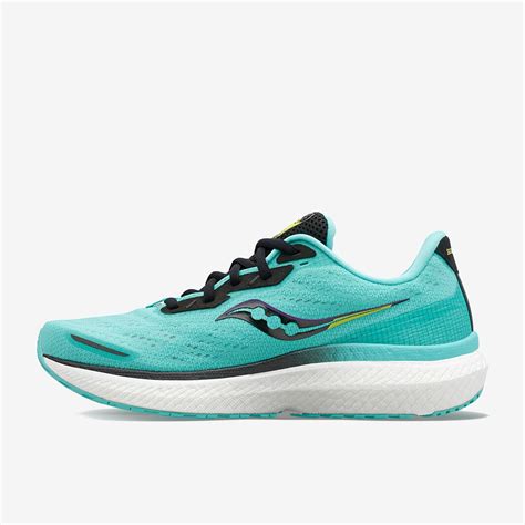 Saucony Womens Triumph 19 - Cool Mint/Acid - Womens Shoes