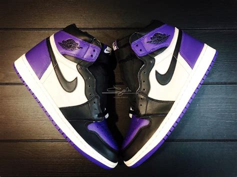 Air Jordan 1 Court Purple 555088-501 Release Date - Sneaker Bar Detroit