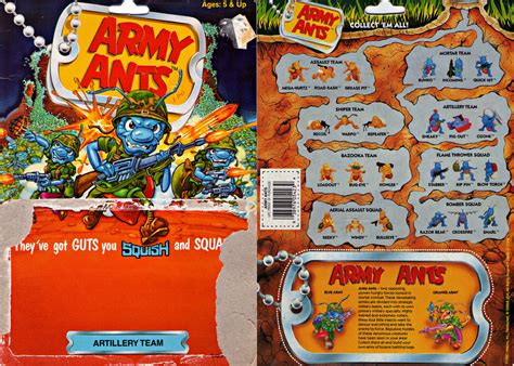 Little Weirdos: Mini figures and other monster toys: Army Ants