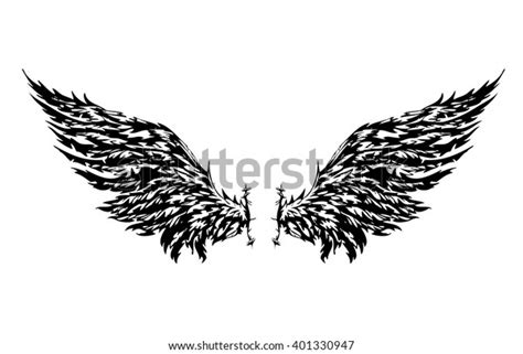 709 Broken Angel Wings Stock Vectors, Images & Vector Art | Shutterstock