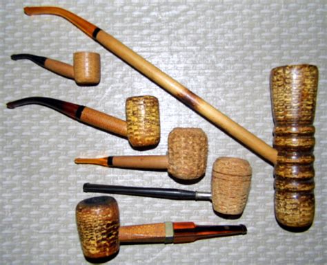 Vintage Corn Cob Pipes, All Labeled Missouri Meerschaum Co… | Flickr