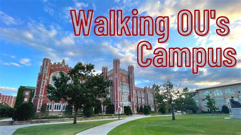 Walking the University of Oklahoma Campus - YouTube