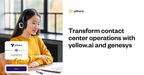 Genesys Integrations With Yellow.ai