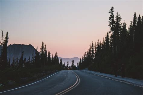 the sun is shining — Sunset in Paradise - Mount Rainier National Park