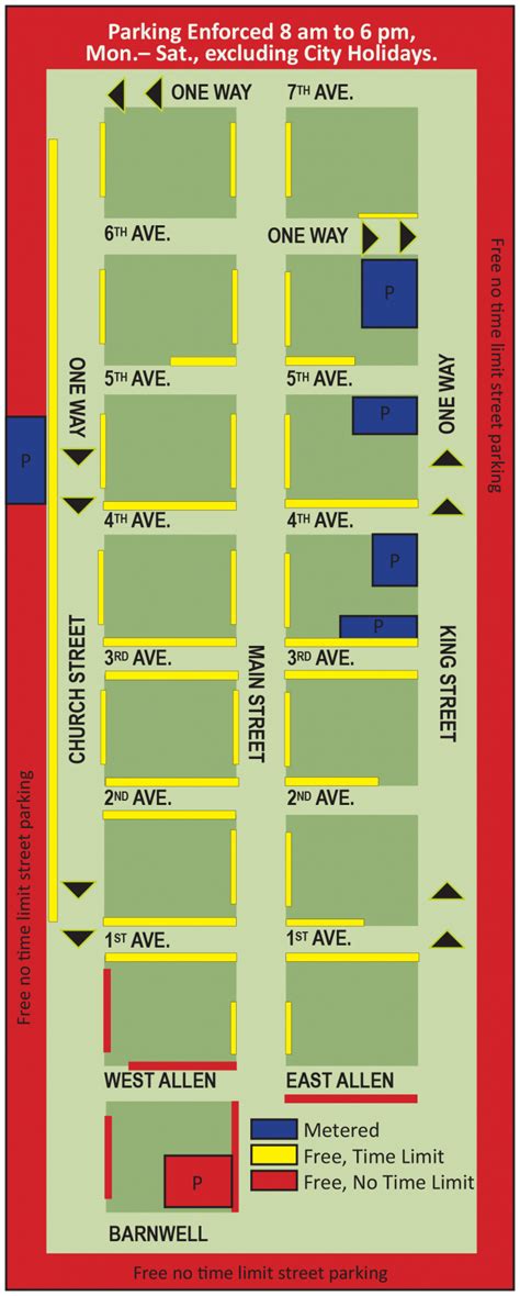 Directions & Parking | City of Hendersonville, NC