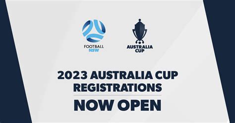 2023 Australia Cup Entries Now Open - Football NSW