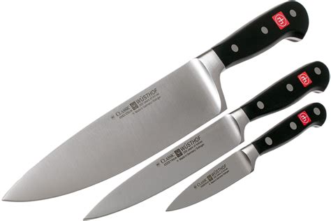 Wüsthof Classic Knife set 3-piece, 9608 | Advantageously shopping at ...