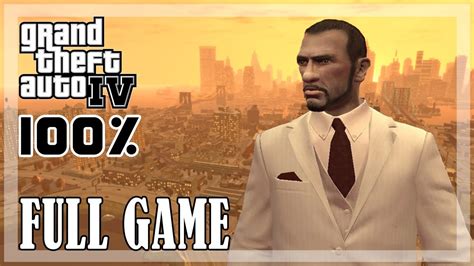 GTA 4 - All missions | 100% Full game [PC, 1080p, 60fps] - YouTube