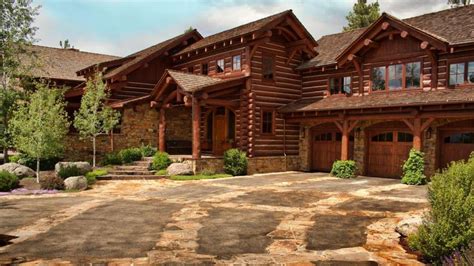 See the Montana mansion built Lincoln Log-style. I want the back yard ...