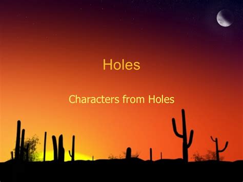 Quotes For The Book Holes. QuotesGram