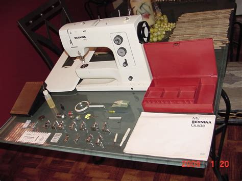 the Bernina 830. I guess it's considered vintage now, but I really ...